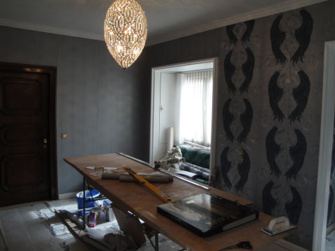 gloeoeckler tapeten silber tapezieren