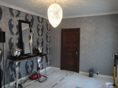 gloeoeckler tapeten silber